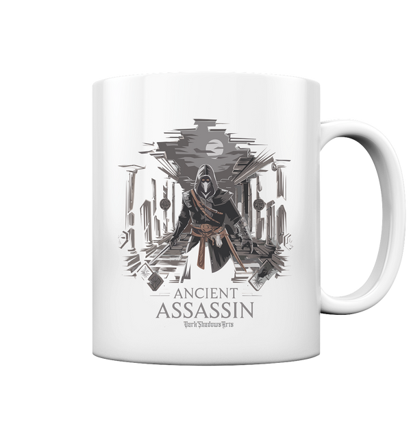 Ancient Assassin - Dunkle Macht in Antiken Ruinen - Tasse glossy