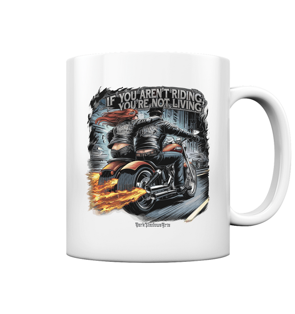 Ride or Die - Motorrad & Abenteuer - Tasse glossy