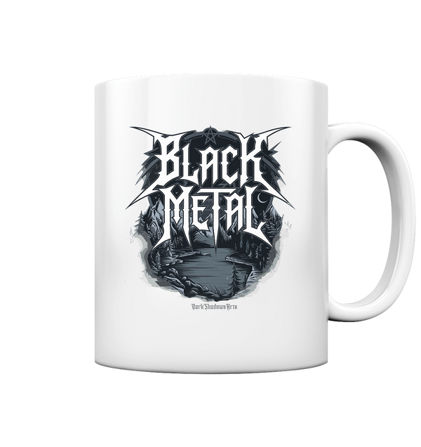 Black Metal: Dunkle und Mystische Kunst - Tasse glossy