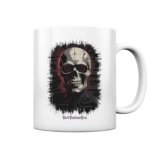 Cyber Decay - Die Verschmelzung von Technologie und Verfall   - Tasse glossy