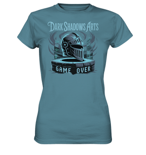 Game Over Knight – Verlorener Ritter im Datengrab - DSA - Ladies Premium Shirt | Lady - Shirts | Dark Shadows Arts