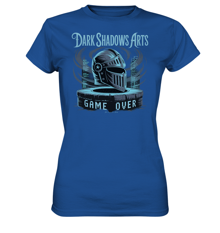 Game Over Knight – Verlorener Ritter im Datengrab - DSA - Ladies Premium Shirt | Lady - Shirts | Dark Shadows Arts