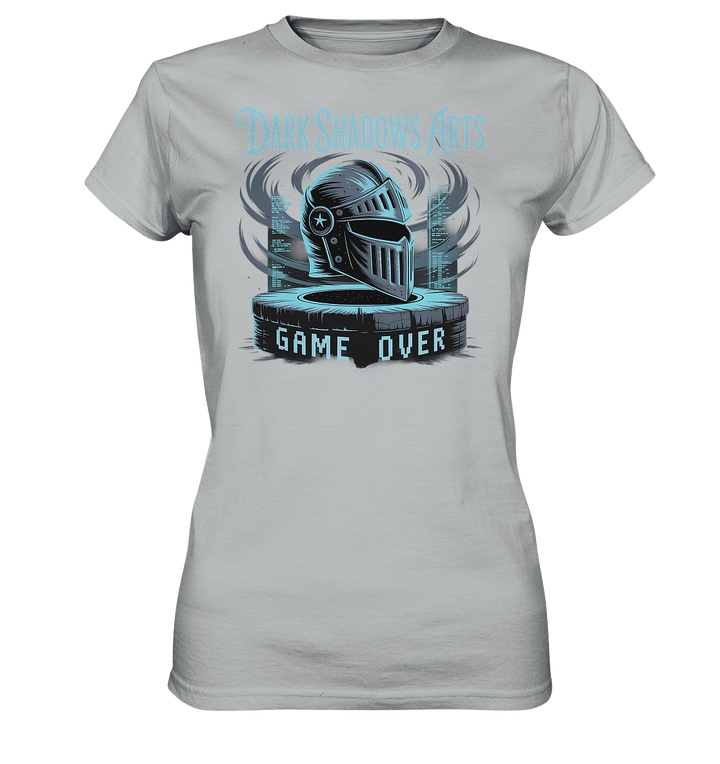 Game Over Knight – Verlorener Ritter im Datengrab - DSA - Ladies Premium Shirt | Lady - Shirts | Dark Shadows Arts