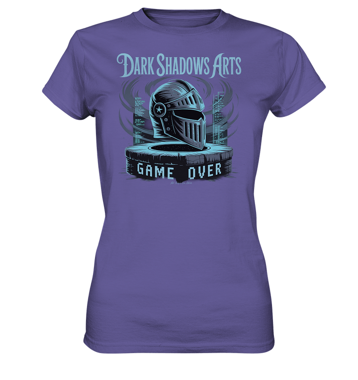 Game Over Knight – Verlorener Ritter im Datengrab - DSA - Ladies Premium Shirt | Lady - Shirts | Dark Shadows Arts