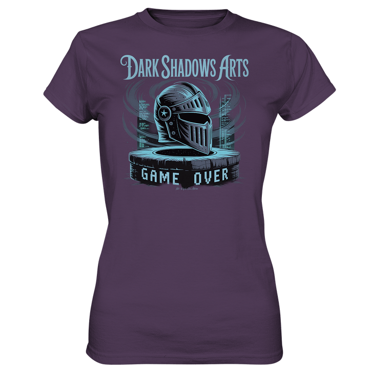 Game Over Knight – Verlorener Ritter im Datengrab - DSA - Ladies Premium Shirt | Lady - Shirts | Dark Shadows Arts