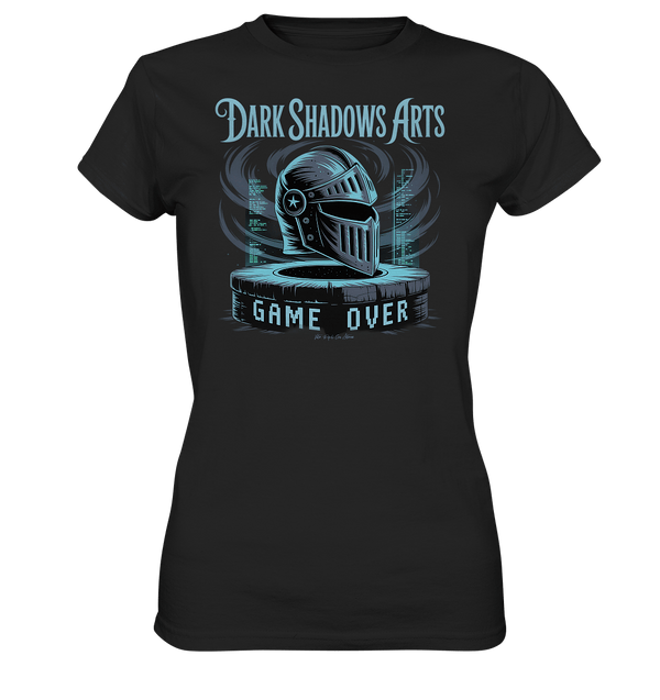 Game Over Knight – Verlorener Ritter im Datengrab - DSA - Ladies Premium Shirt | Lady - Shirts | Dark Shadows Arts