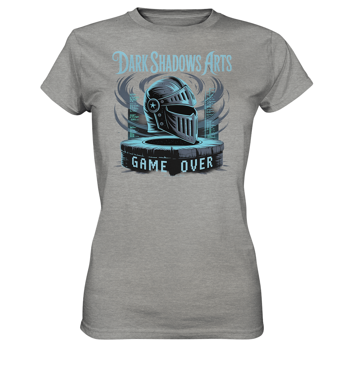 Game Over Knight – Verlorener Ritter im Datengrab - DSA - Ladies Premium Shirt | Lady - Shirts | Dark Shadows Arts