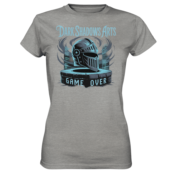 Game Over Knight – Verlorener Ritter im Datengrab - DSA - Ladies Premium Shirt | Lady - Shirts | Dark Shadows Arts