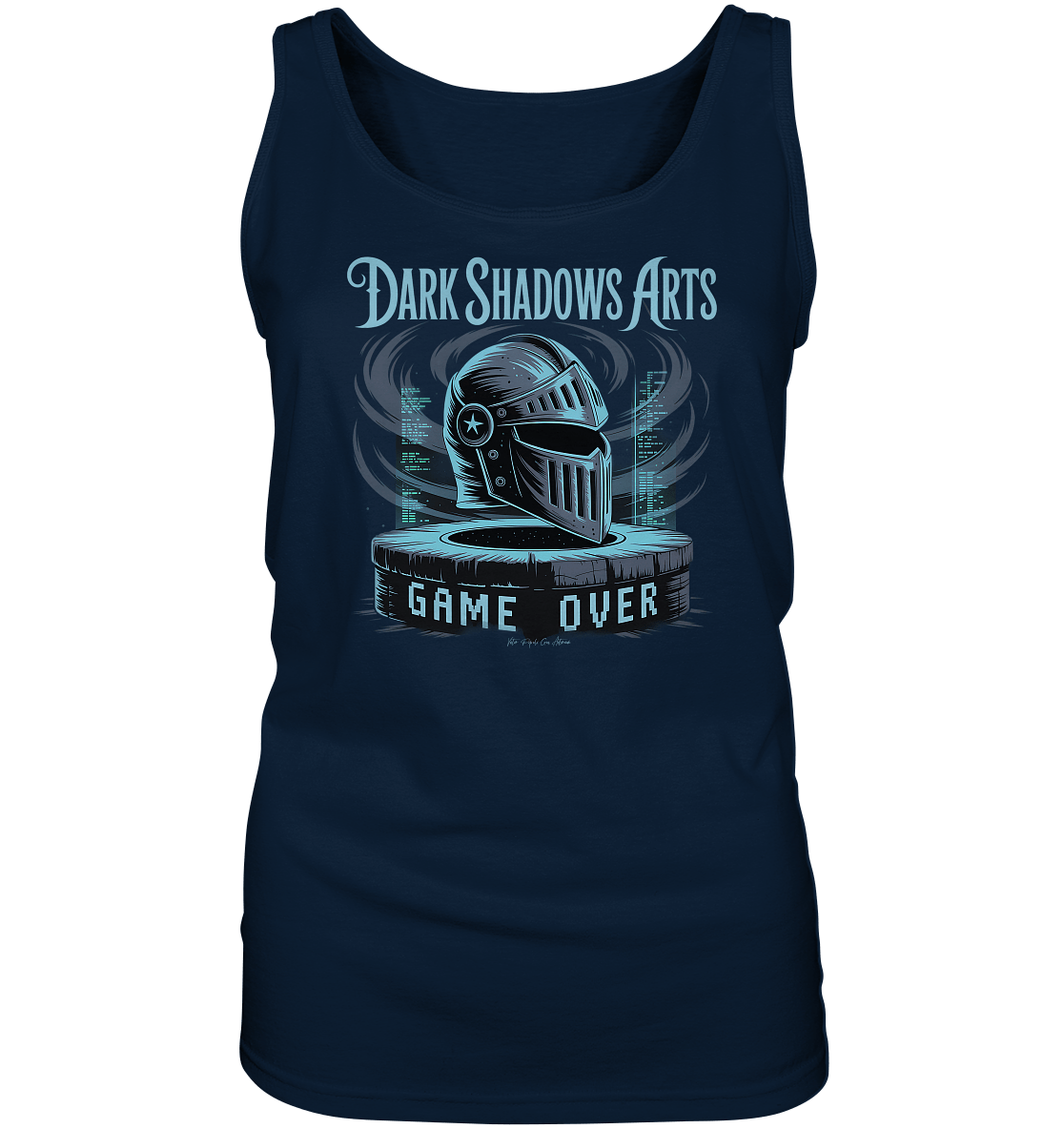 Game Over Knight – Verlorener Ritter im Datengrab - DSA - Ladies Tank - Top | Tank - Tops | Dark Shadows Arts