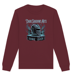 Game Over Knight – Verlorener Ritter im Datengrab - DSA - Organic Basic Unisex Sweatshirt | Sweatshirts | Dark Shadows Arts