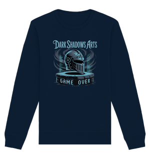 Game Over Knight – Verlorener Ritter im Datengrab - DSA - Organic Basic Unisex Sweatshirt | Sweatshirts | Dark Shadows Arts