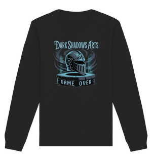 Game Over Knight – Verlorener Ritter im Datengrab - DSA - Organic Basic Unisex Sweatshirt | Sweatshirts | Dark Shadows Arts