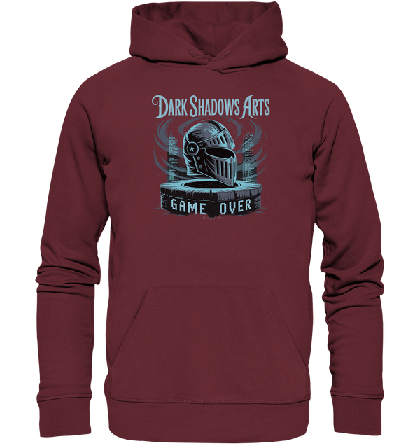 Game Over Knight – Verlorener Ritter im Datengrab - DSA - Organic Hoodie | Hoodies | Dark Shadows Arts