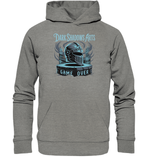 Game Over Knight – Verlorener Ritter im Datengrab - DSA - Organic Hoodie | Hoodies | Dark Shadows Arts