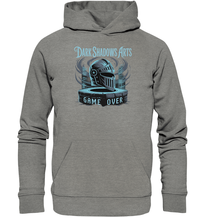 Game Over Knight – Verlorener Ritter im Datengrab - DSA - Organic Hoodie | Hoodies | Dark Shadows Arts