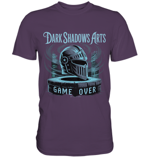 Game Over Knight – Verlorener Ritter im Datengrab - DSA - Premium Shirt | Unisex - Shirts | Dark Shadows Arts