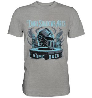 Game Over Knight – Verlorener Ritter im Datengrab - DSA - Premium Shirt | Unisex - Shirts | Dark Shadows Arts