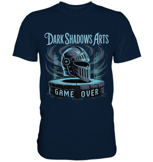 Game Over Knight – Verlorener Ritter im Datengrab - DSA - Premium Shirt | Unisex - Shirts | Dark Shadows Arts