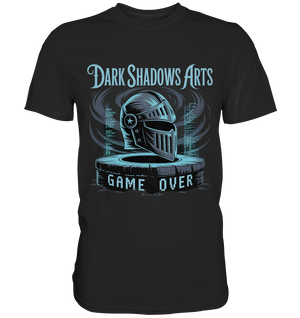 Game Over Knight – Verlorener Ritter im Datengrab - DSA - Premium Shirt | Unisex - Shirts | Dark Shadows Arts