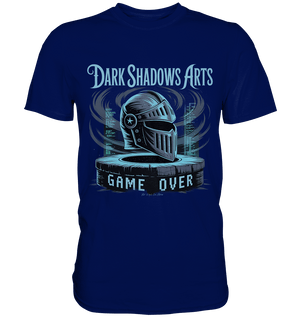 Game Over Knight – Verlorener Ritter im Datengrab - DSA - Premium Shirt | Unisex - Shirts | Dark Shadows Arts