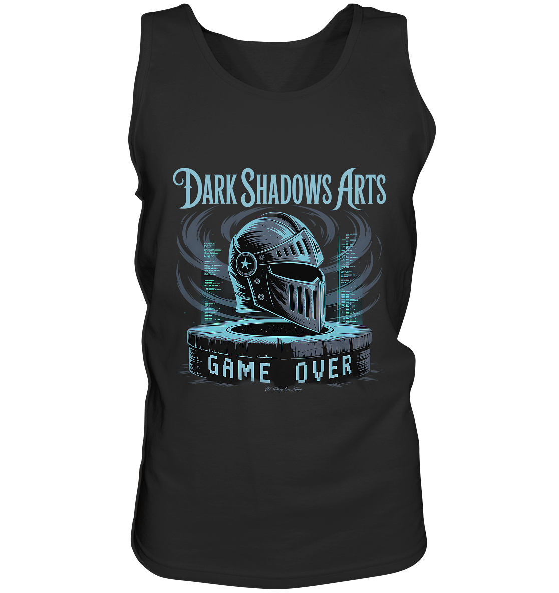 Game Over Knight – Verlorener Ritter im Datengrab - DSA - Relaxed Tank Top | Tank - Tops | Dark Shadows Arts