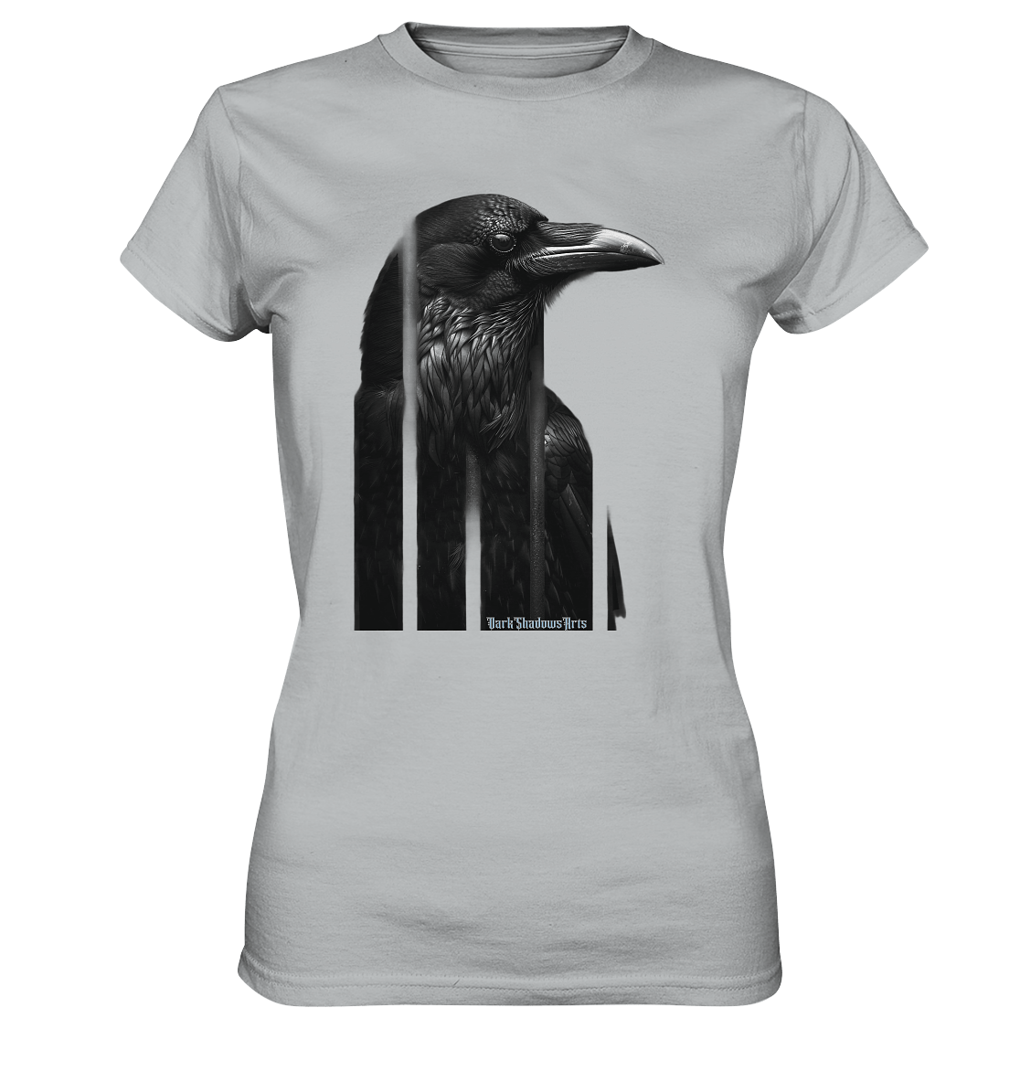Gefiederte Schatten – Eingesperrte Freiheit - Ladies Premium Shirt | Lady - Shirts | Dark Shadows Arts