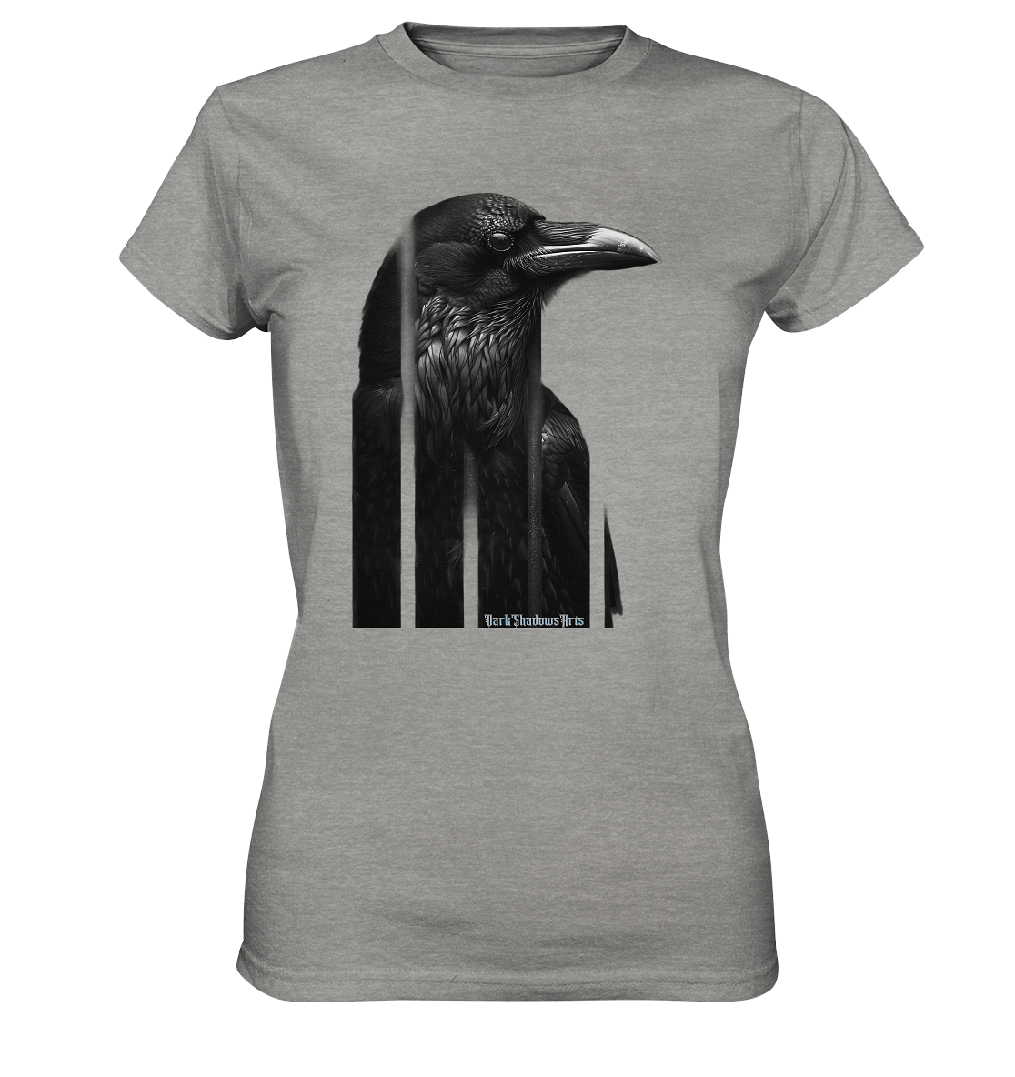 Gefiederte Schatten – Eingesperrte Freiheit - Ladies Premium Shirt | Lady - Shirts | Dark Shadows Arts