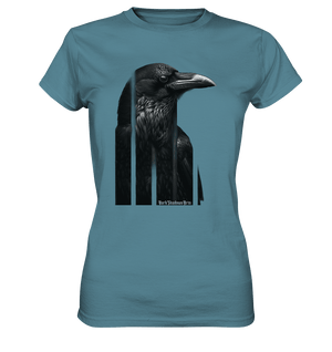 Gefiederte Schatten – Eingesperrte Freiheit - Ladies Premium Shirt | Lady - Shirts | Dark Shadows Arts