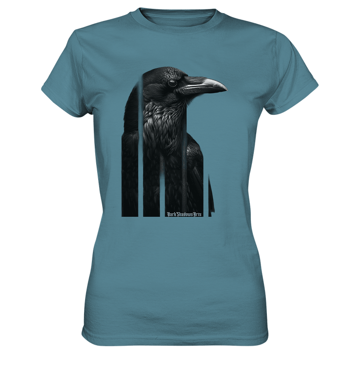 Gefiederte Schatten – Eingesperrte Freiheit - Ladies Premium Shirt | Lady - Shirts | Dark Shadows Arts
