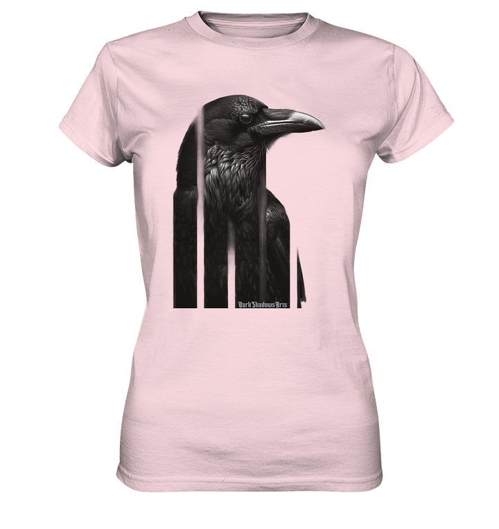 Gefiederte Schatten – Eingesperrte Freiheit - Ladies Premium Shirt | Lady - Shirts | Dark Shadows Arts