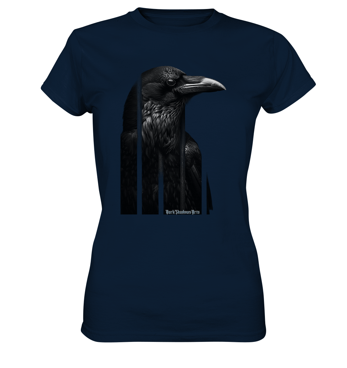 Gefiederte Schatten – Eingesperrte Freiheit - Ladies Premium Shirt | Lady - Shirts | Dark Shadows Arts