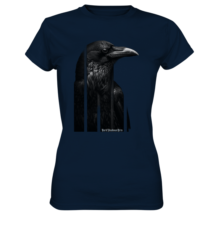 Gefiederte Schatten – Eingesperrte Freiheit - Ladies Premium Shirt | Lady - Shirts | Dark Shadows Arts