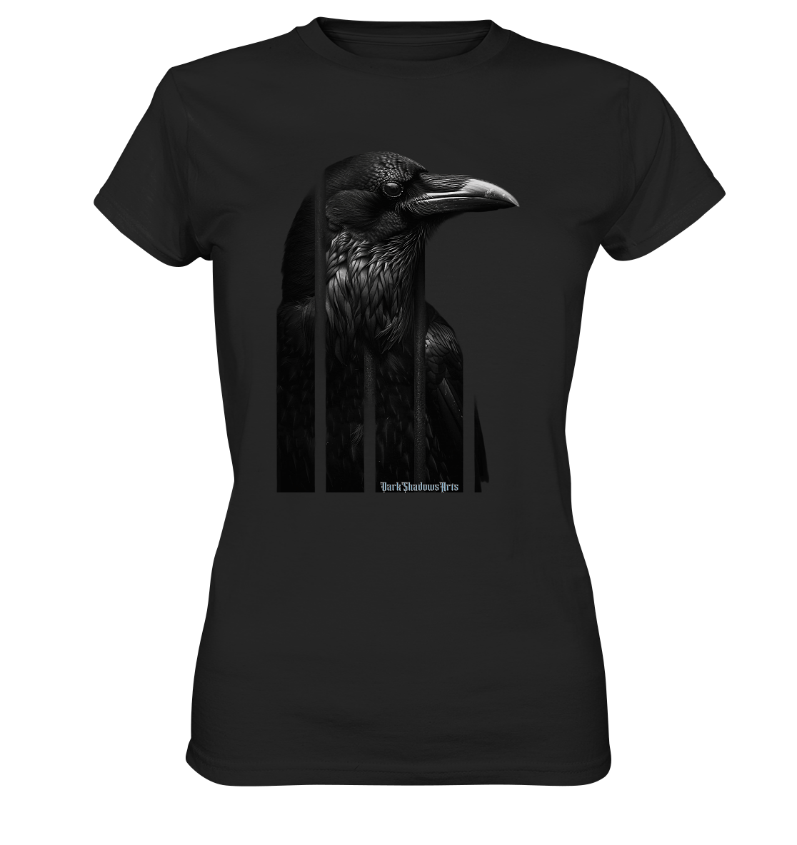 Gefiederte Schatten – Eingesperrte Freiheit - Ladies Premium Shirt | Lady - Shirts | Dark Shadows Arts