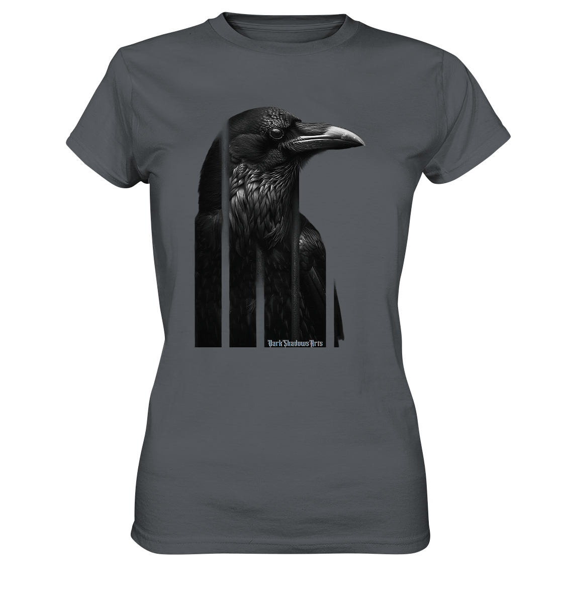 Gefiederte Schatten – Eingesperrte Freiheit - Ladies Premium Shirt | Lady - Shirts | Dark Shadows Arts