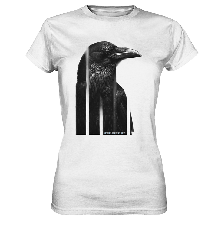Gefiederte Schatten – Eingesperrte Freiheit - Ladies Premium Shirt | Lady - Shirts | Dark Shadows Arts