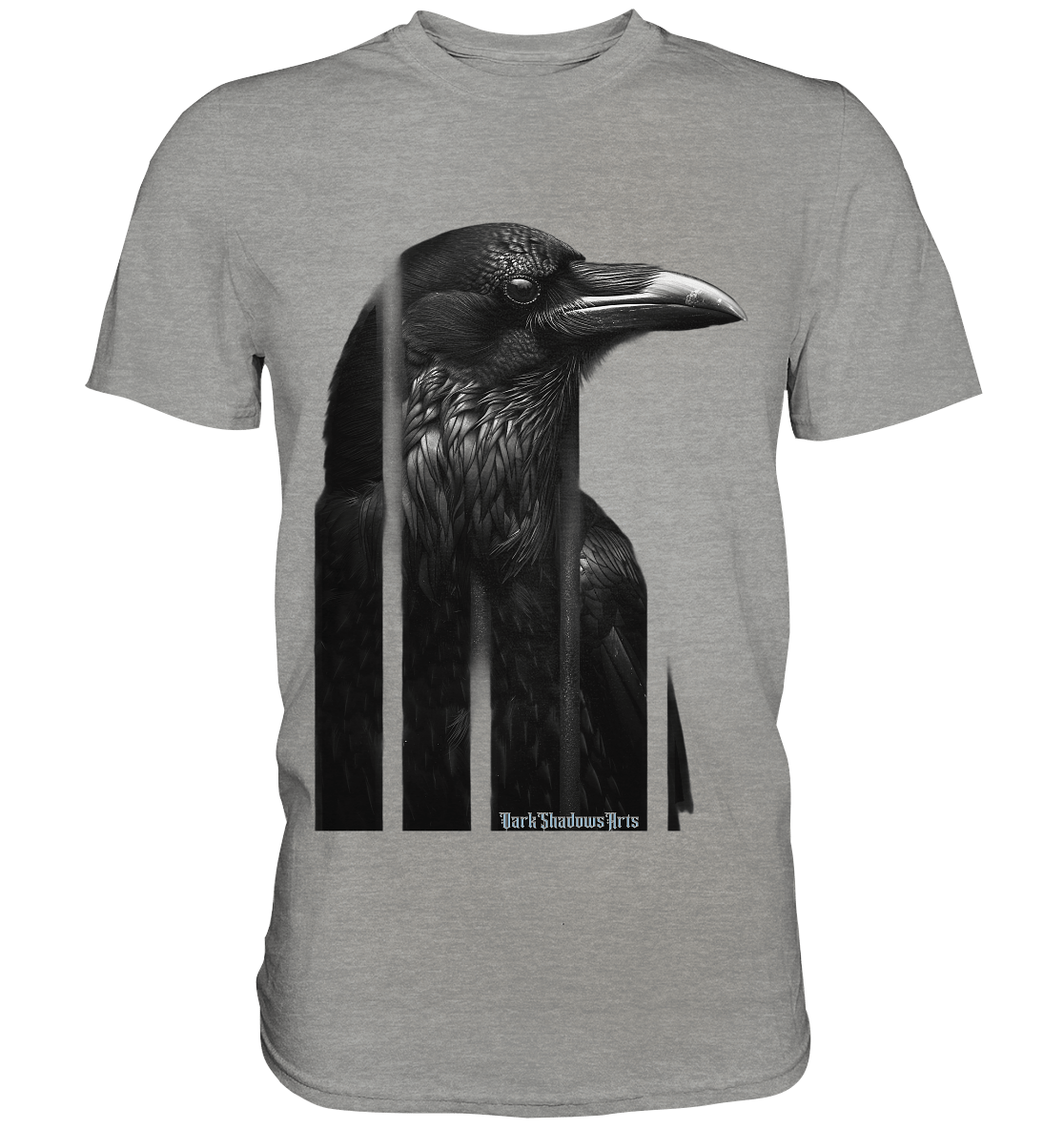 Gefiederte Schatten – Eingesperrte Freiheit - Premium Shirt | Unisex - Shirts | Dark Shadows Arts