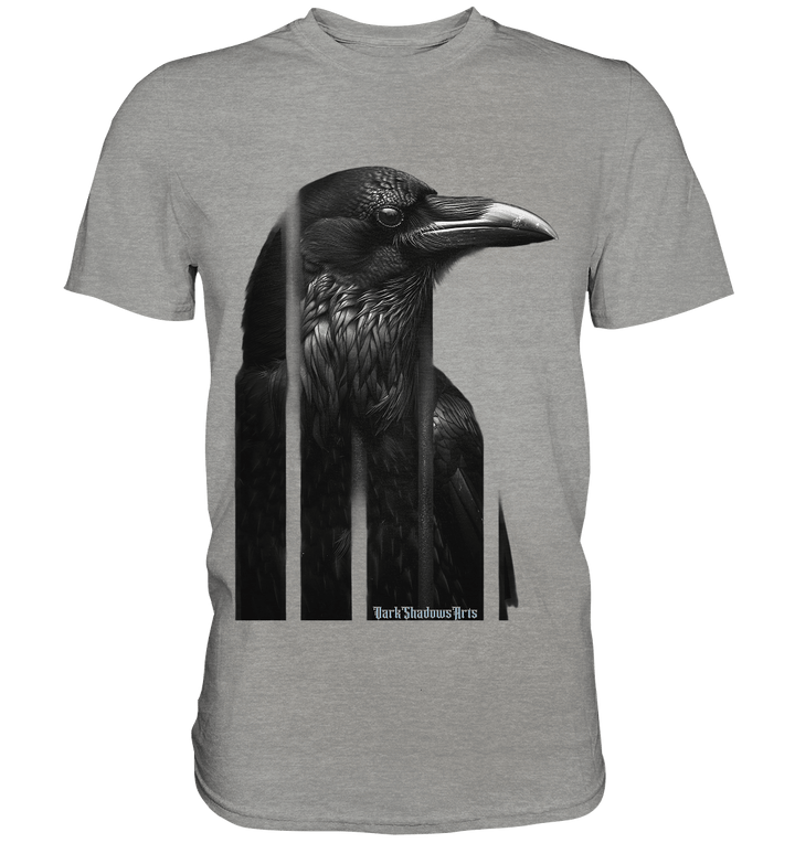 Gefiederte Schatten – Eingesperrte Freiheit - Premium Shirt | Unisex - Shirts | Dark Shadows Arts