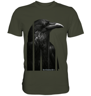 Gefiederte Schatten – Eingesperrte Freiheit - Premium Shirt | Unisex - Shirts | Dark Shadows Arts
