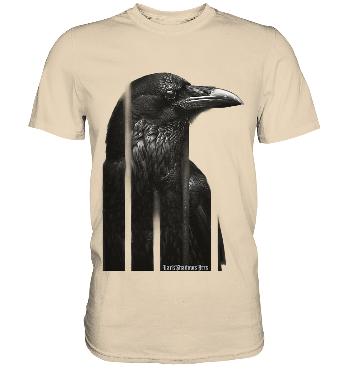 Gefiederte Schatten – Eingesperrte Freiheit - Premium Shirt | Unisex - Shirts | Dark Shadows Arts