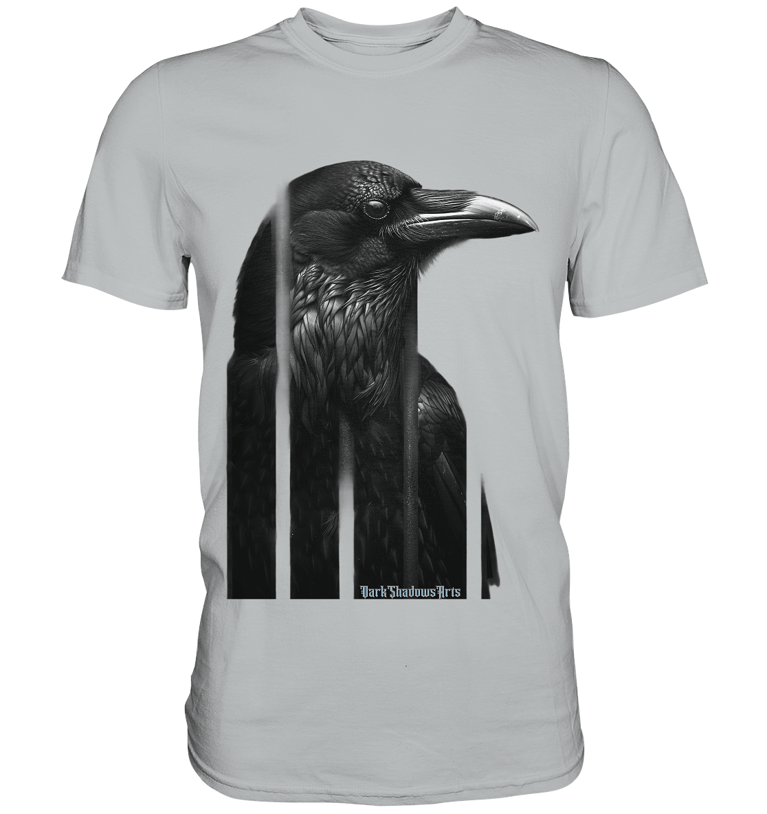 Gefiederte Schatten – Eingesperrte Freiheit - Premium Shirt | Unisex - Shirts | Dark Shadows Arts