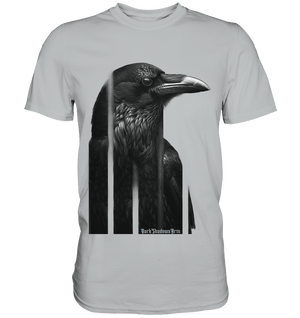 Gefiederte Schatten – Eingesperrte Freiheit - Premium Shirt | Unisex - Shirts | Dark Shadows Arts