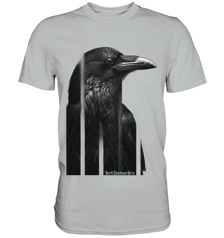 Gefiederte Schatten – Eingesperrte Freiheit - Premium Shirt | Unisex - Shirts | Dark Shadows Arts