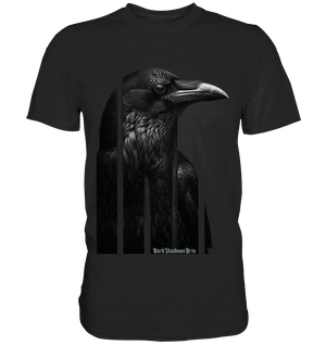 Gefiederte Schatten – Eingesperrte Freiheit - Premium Shirt | Unisex - Shirts | Dark Shadows Arts