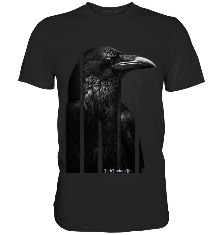 Gefiederte Schatten – Eingesperrte Freiheit - Premium Shirt | Unisex - Shirts | Dark Shadows Arts