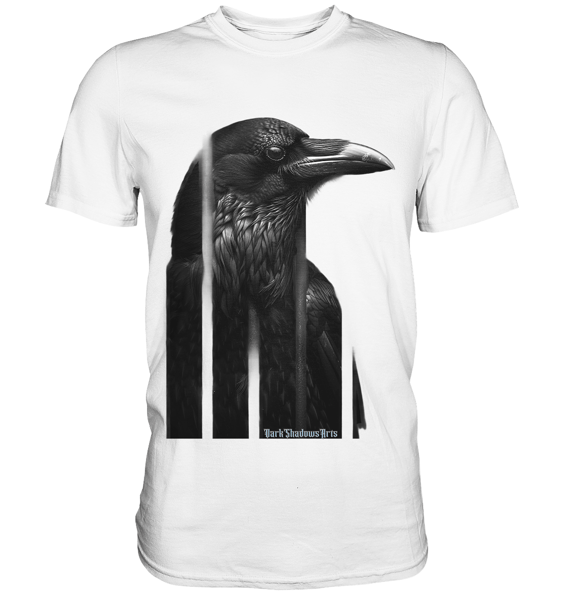 Gefiederte Schatten – Eingesperrte Freiheit - Premium Shirt | Unisex - Shirts | Dark Shadows Arts