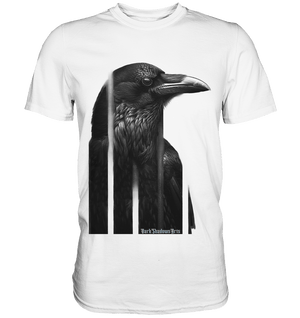 Gefiederte Schatten – Eingesperrte Freiheit - Premium Shirt | Unisex - Shirts | Dark Shadows Arts