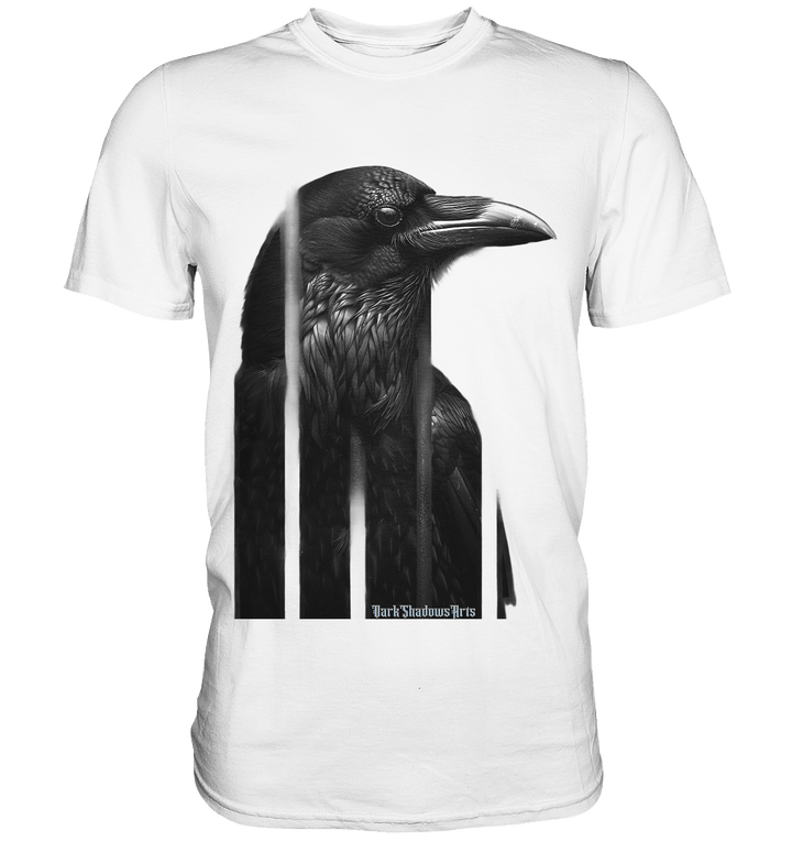 Gefiederte Schatten – Eingesperrte Freiheit - Premium Shirt | Unisex - Shirts | Dark Shadows Arts