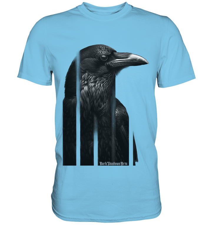 Gefiederte Schatten – Eingesperrte Freiheit - Premium Shirt | Unisex - Shirts | Dark Shadows Arts