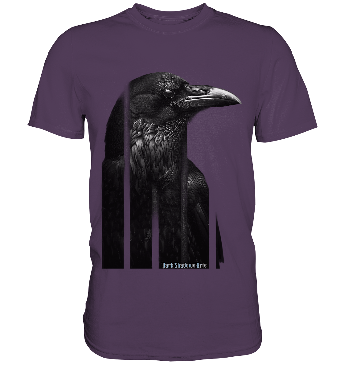Gefiederte Schatten – Eingesperrte Freiheit - Premium Shirt | Unisex - Shirts | Dark Shadows Arts