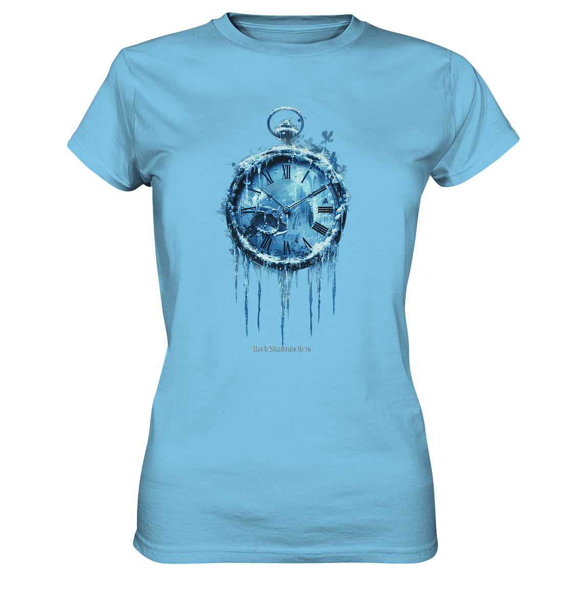 Gefrorene Zeit – Mystischer Eisschatten - Ladies Premium Shirt | Lady - Shirts | Dark Shadows Arts